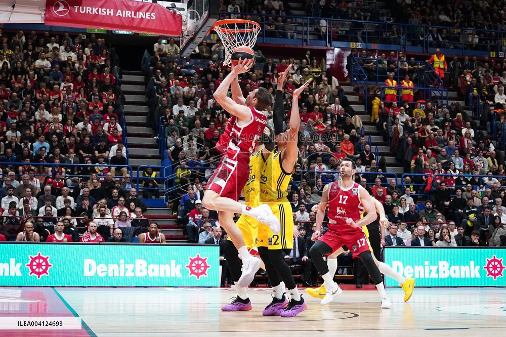 BASKET - Euroleague - EA7 Emporio Armani Milano vs Fenerbahce Beko Istanbul