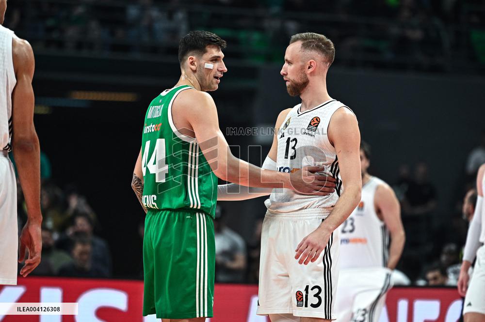 BASKET - Euroleague - Panathinaikos AKTOR Athens vs Real Madrid