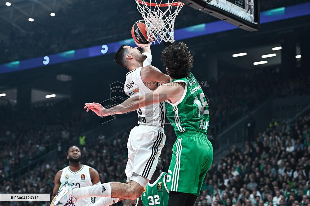 BASKET - Euroleague - Panathinaikos AKTOR Athens vs Real Madrid