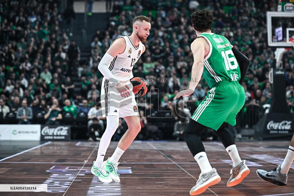 BASKET - Euroleague - Panathinaikos AKTOR Athens vs Real Madrid