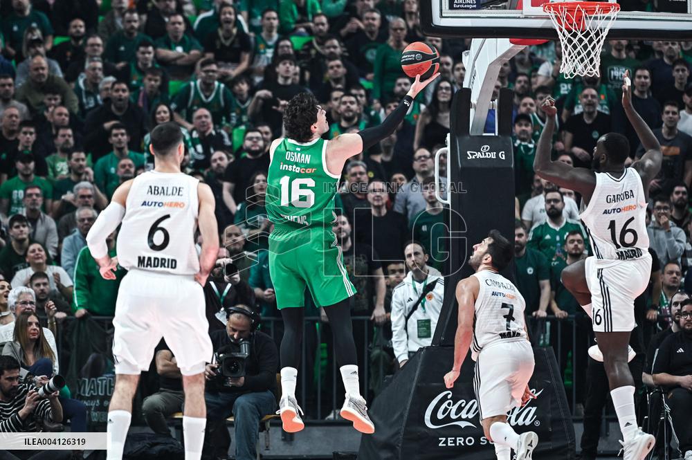 BASKET - Euroleague - Panathinaikos AKTOR Athens vs Real Madrid
