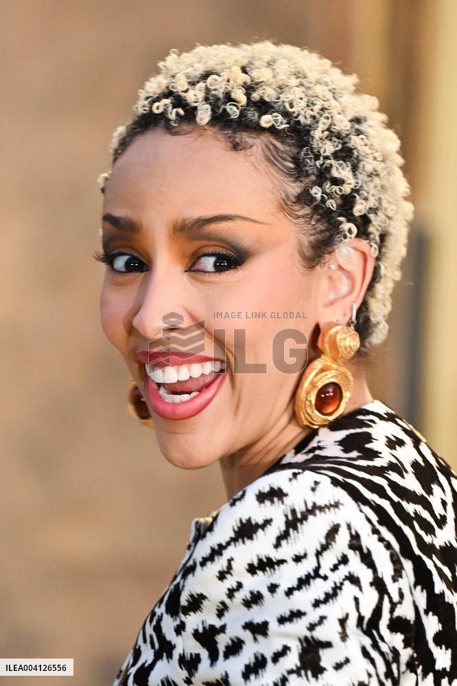 PFW Schiaparelli Arrivals