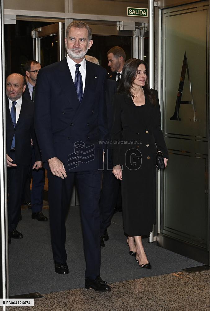 Spanish Royals At Terrorism Victims Concert - Madrid