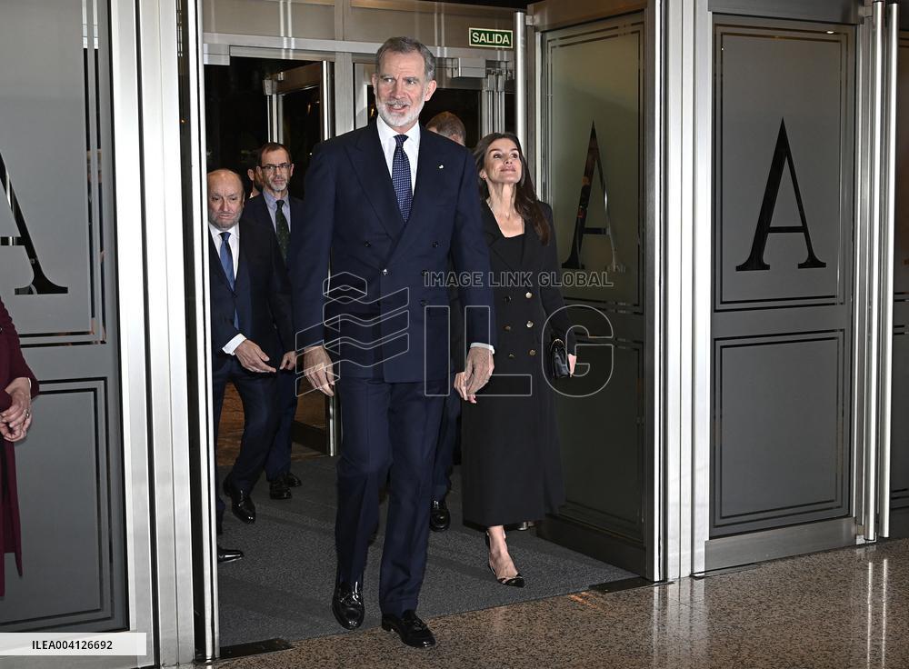 Spanish Royals At Terrorism Victims Concert - Madrid
