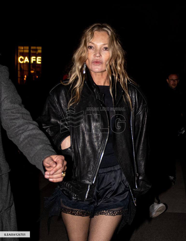 PFW - Kate Moss At Isabel Marant
