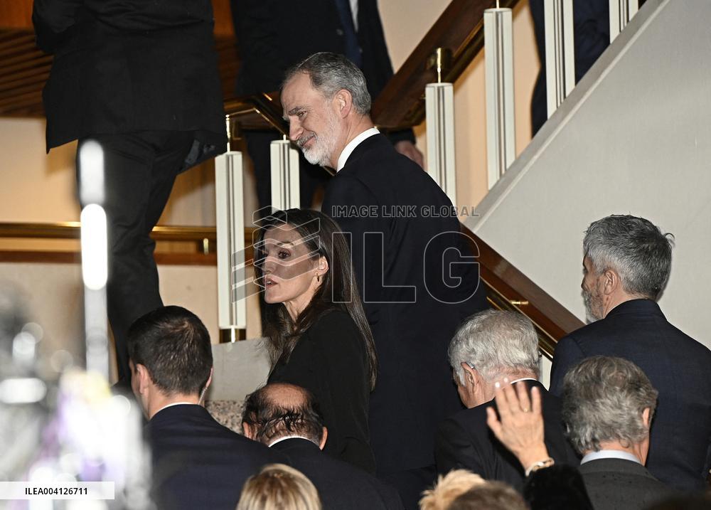 Spanish Royals At Terrorism Victims Concert - Madrid