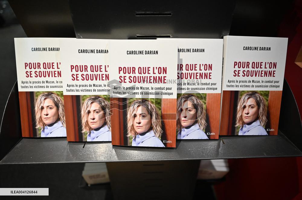 Gisele Pelicot Daughter Caroline Darian Book Signing - Paris