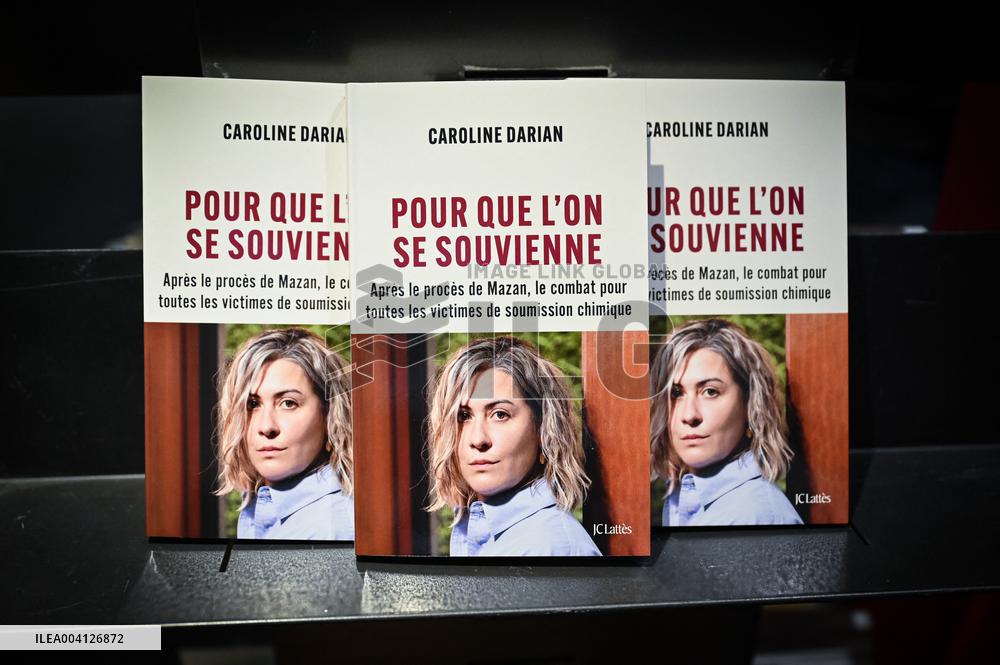 Gisele Pelicot Daughter Caroline Darian Book Signing - Paris