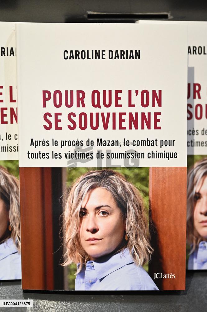 Gisele Pelicot Daughter Caroline Darian Book Signing - Paris
