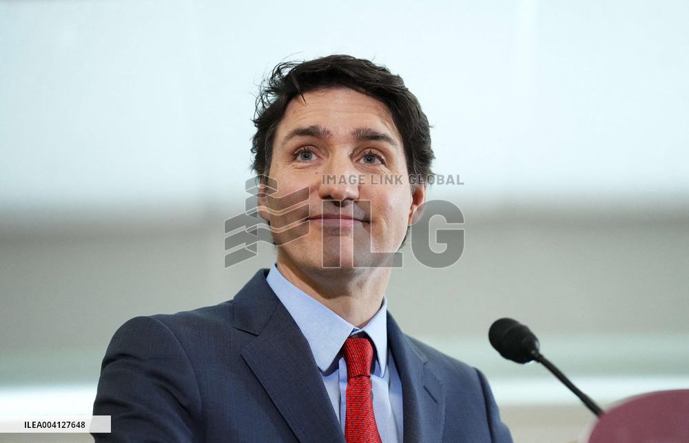 Justin Trudeau In Tears At A Press Conference - Ottawa