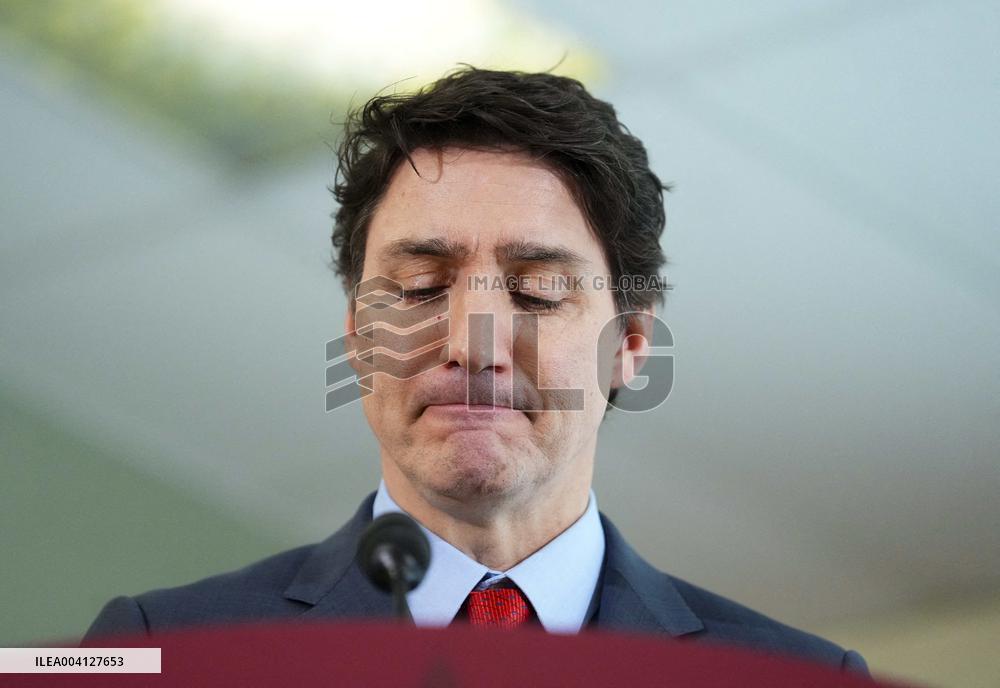Justin Trudeau In Tears At A Press Conference - Ottawa