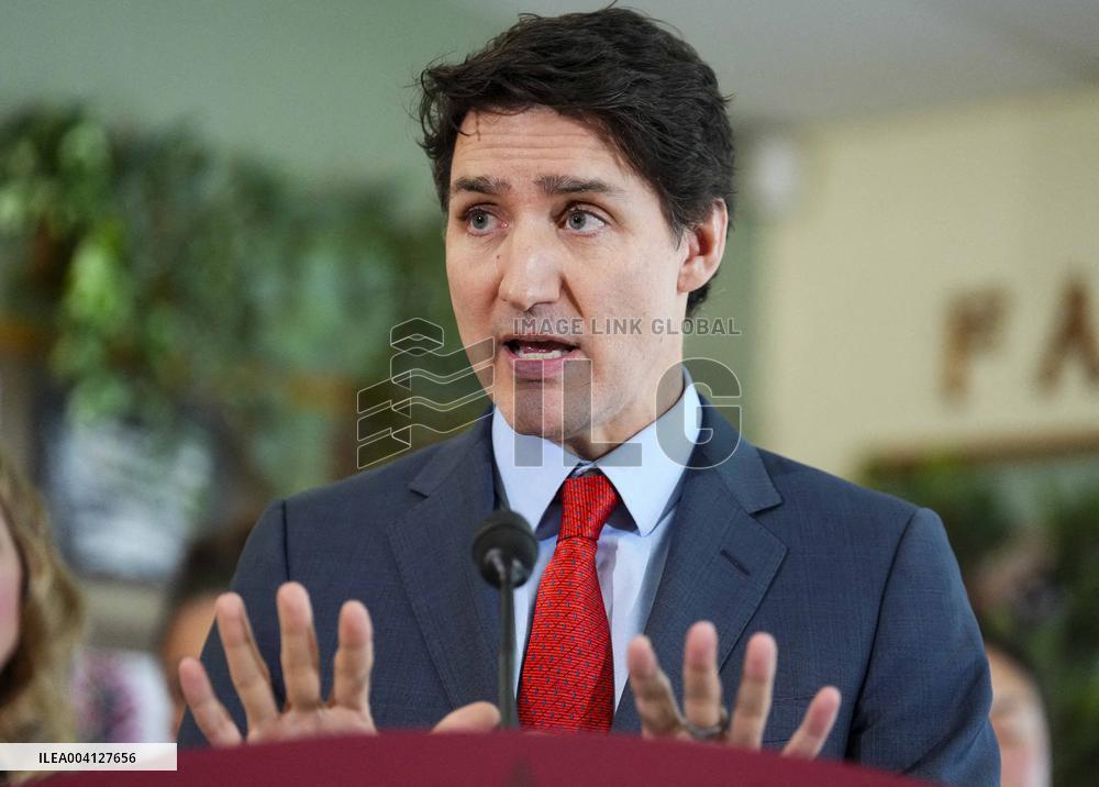 Justin Trudeau In Tears At A Press Conference - Ottawa