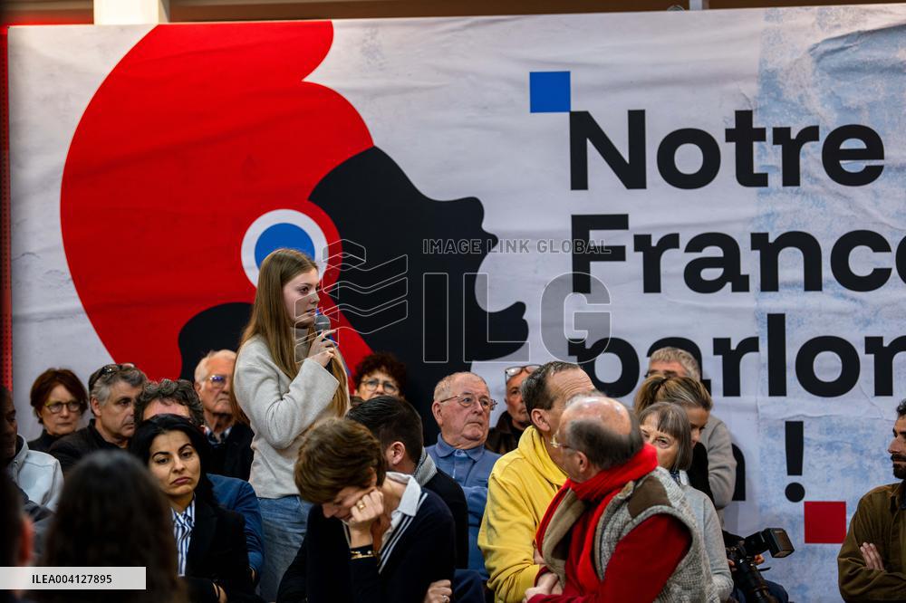 Olivier Faure Meeting - La Seyne-Sur-Mer
