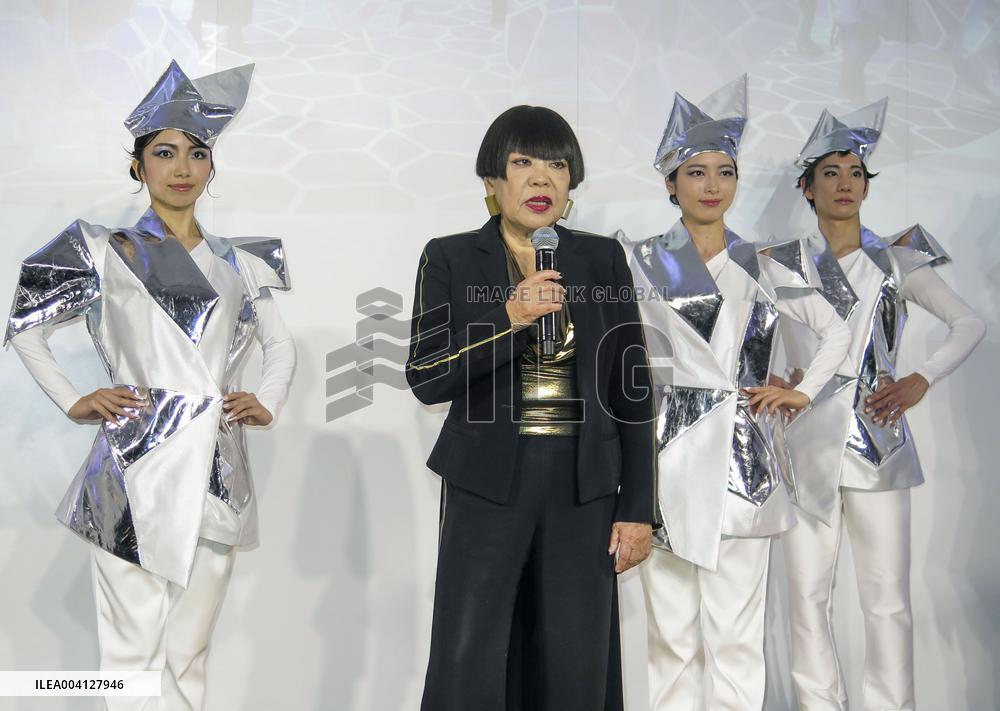 Designer Junko Koshino's expo uniforms