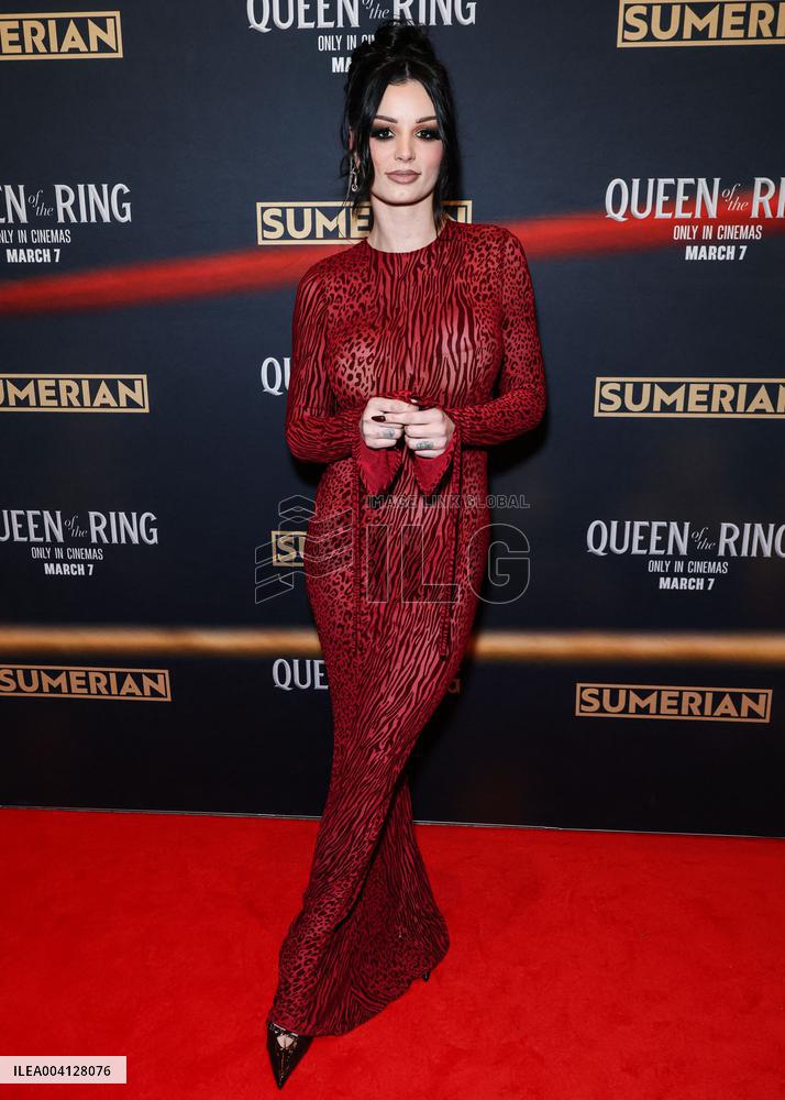 Intrinsic Value Films And Sumerian's Queen Of The Ring Premiere - LA