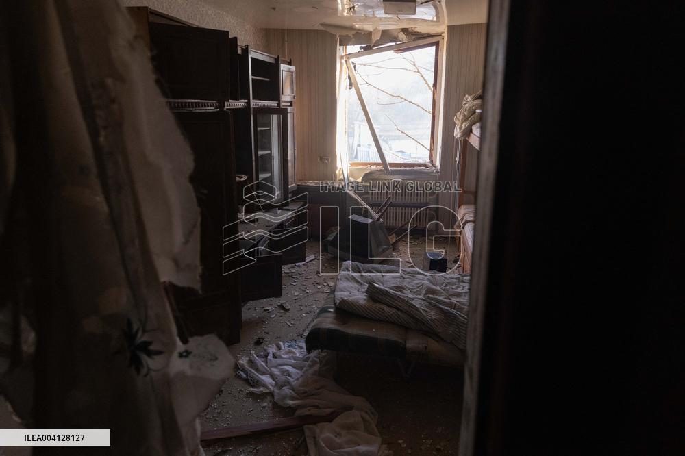 Russian Strike Hits Civilian Facility - Kharkiv