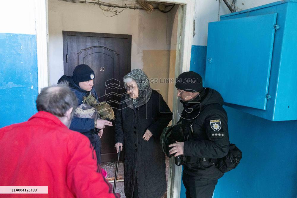 Russian Strike Hits Civilian Facility - Kharkiv