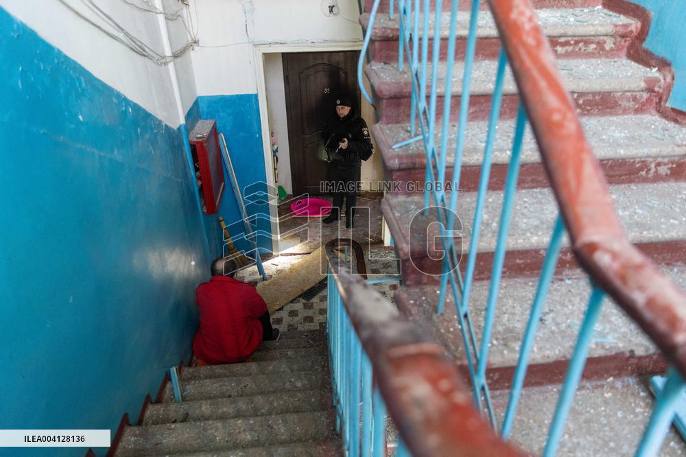 Russian Strike Hits Civilian Facility - Kharkiv