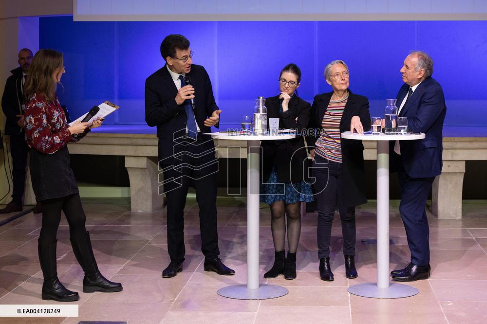 PM Bayrou Takes Part In A Meeting About Women In Science - Paris