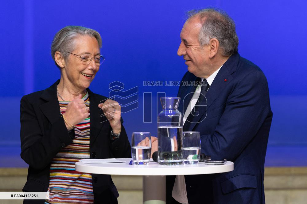 PM Bayrou Takes Part In A Meeting About Women In Science - Paris