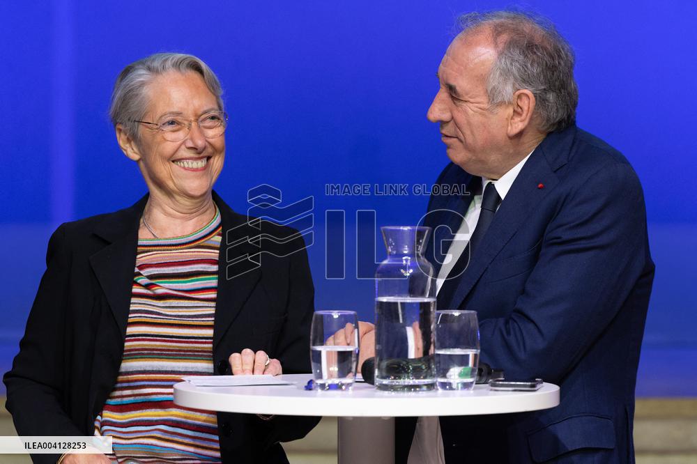 PM Bayrou Takes Part In A Meeting About Women In Science - Paris