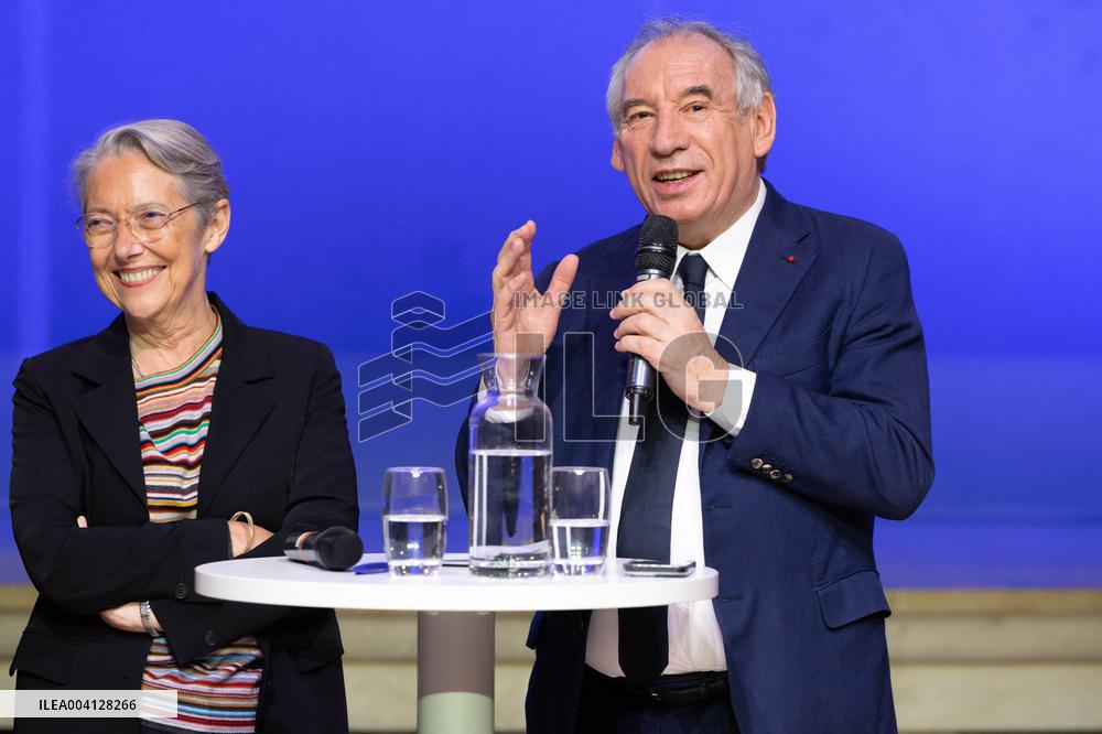 PM Bayrou Takes Part In A Meeting About Women In Science - Paris