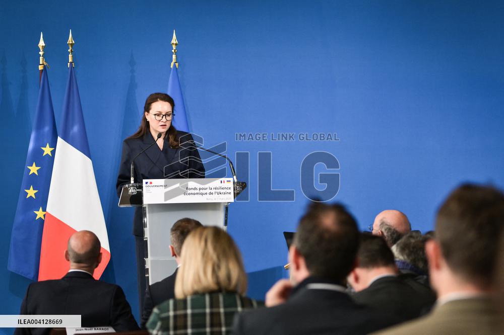 Presentation of the Ukraine Fund in Paris - FA