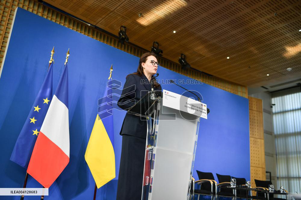 Presentation of the Ukraine Fund in Paris - FA