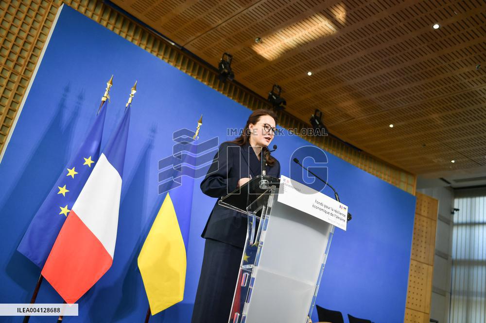 Presentation of the Ukraine Fund in Paris - FA