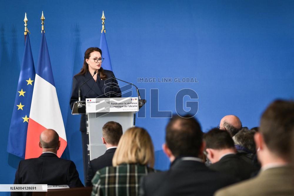 Presentation of the Ukraine Fund in Paris - FA
