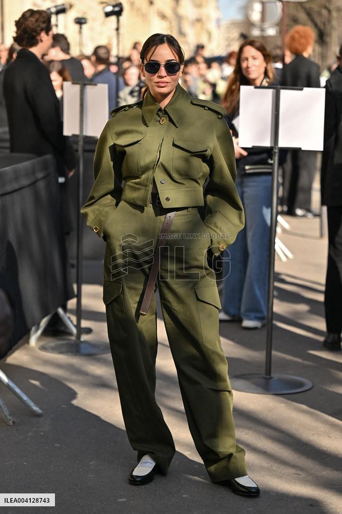 PFW Givenchy Outside Arrivals