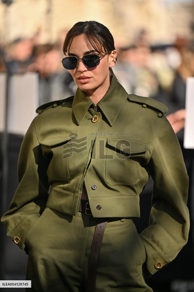 PFW Givenchy Outside Arrivals