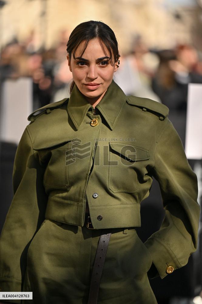 PFW Givenchy Outside Arrivals