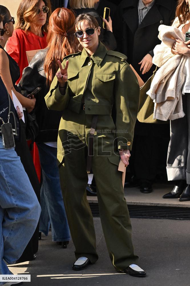 PFW Givenchy Outside Arrivals
