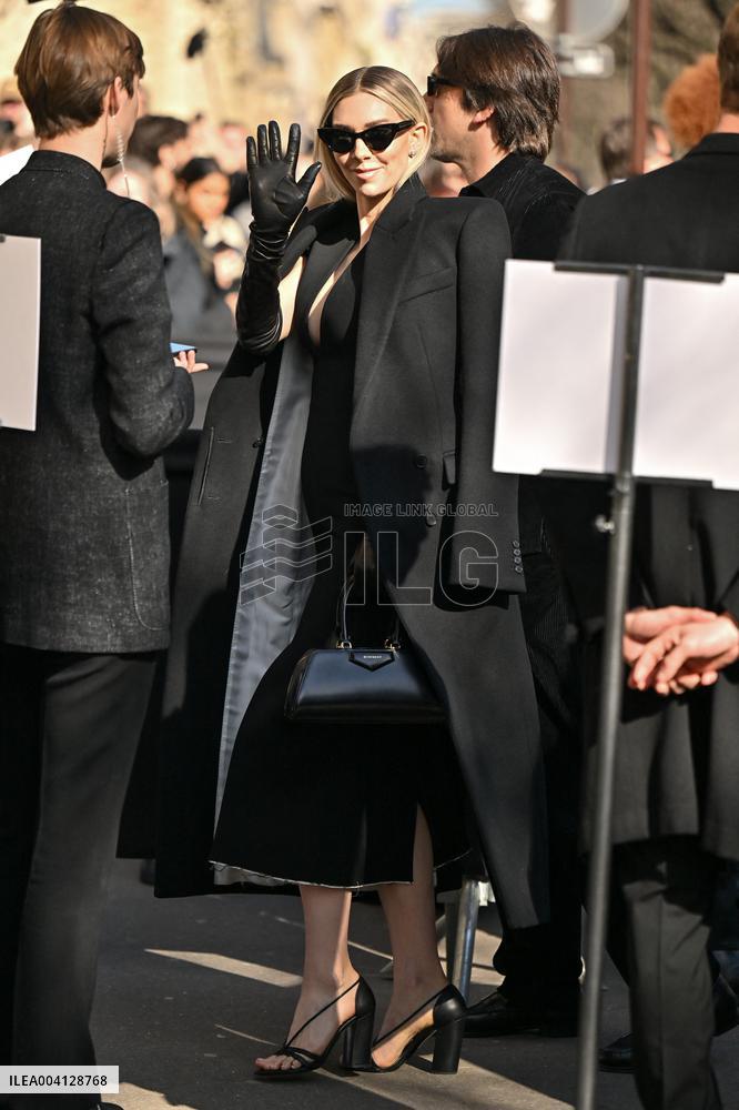 PFW Givenchy Outside Arrivals