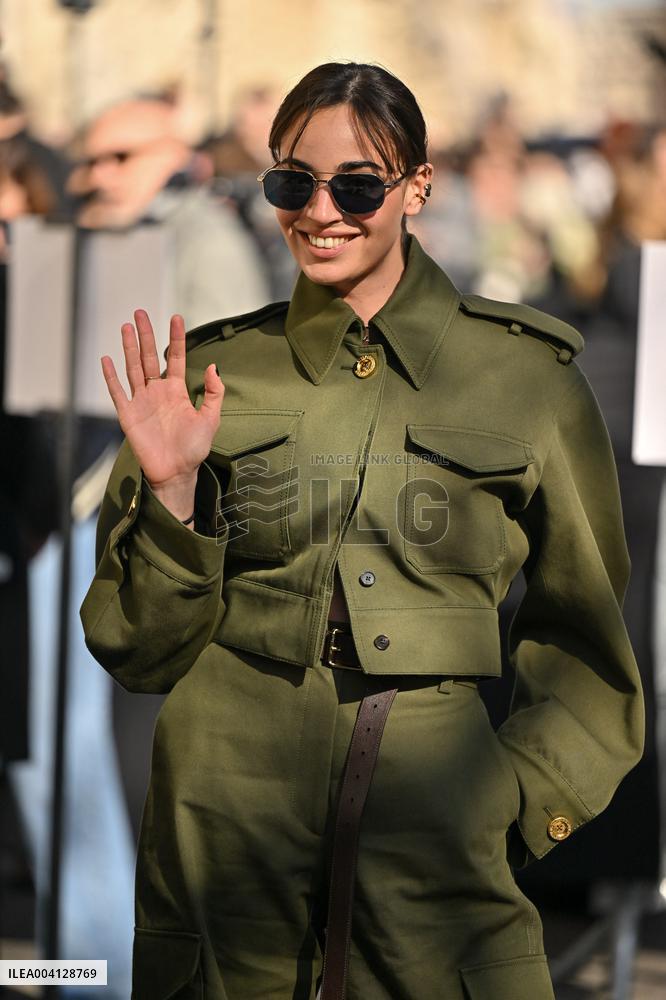 PFW Givenchy Outside Arrivals