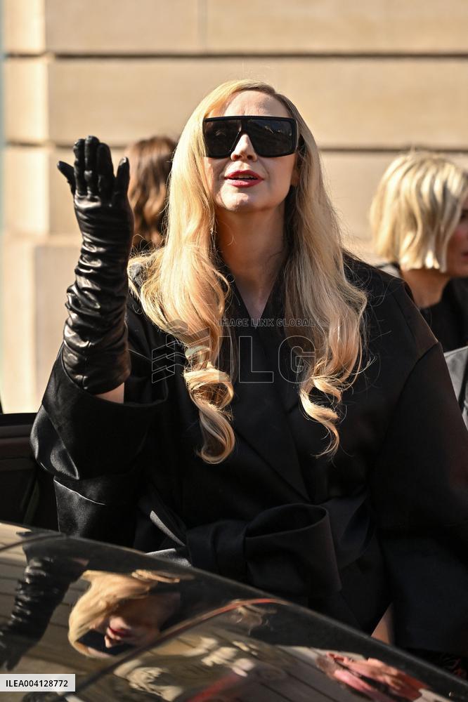 PFW Givenchy Outside Arrivals