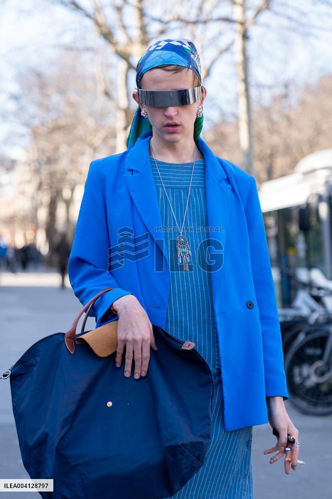 PFW - Christopher Esber Street Style