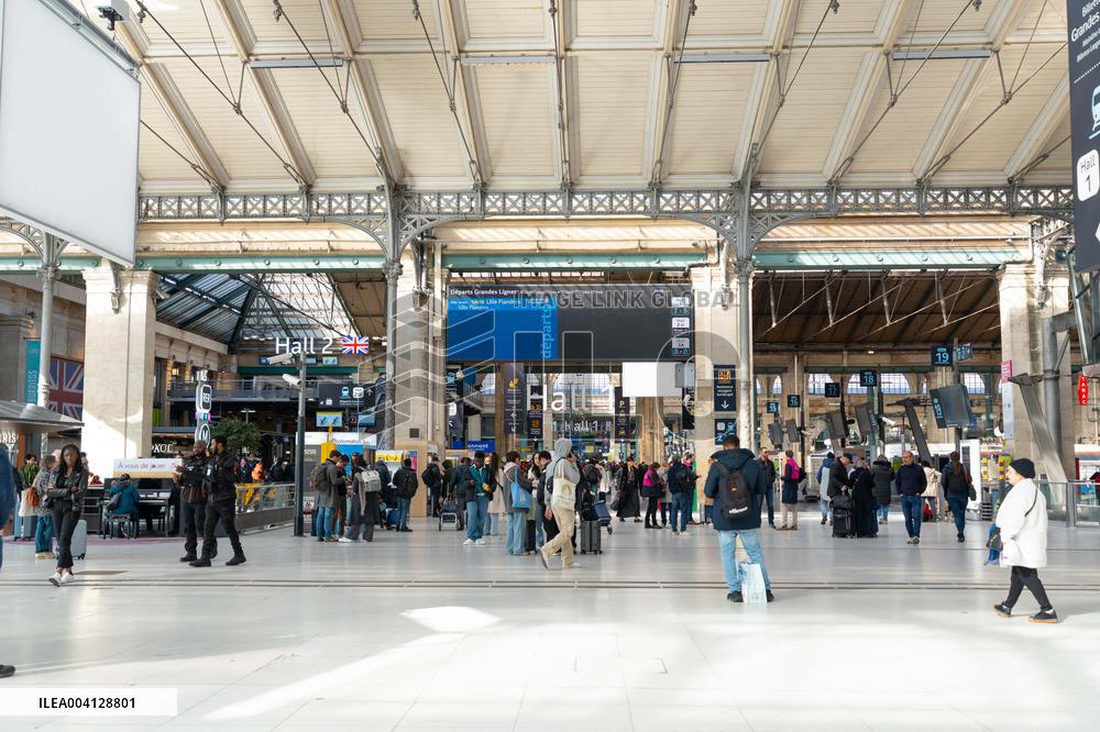 Gare Du Nord Disrupted After Unexploded WW II Bomb Discovery - Paris