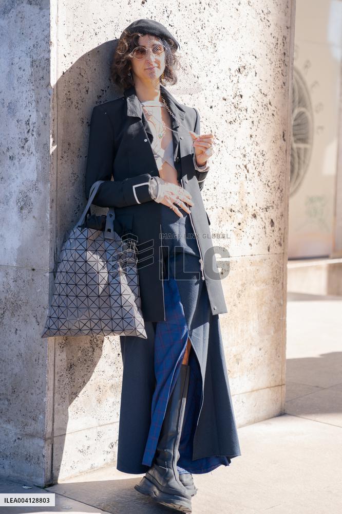 PFW - Christopher Esber Street Style
