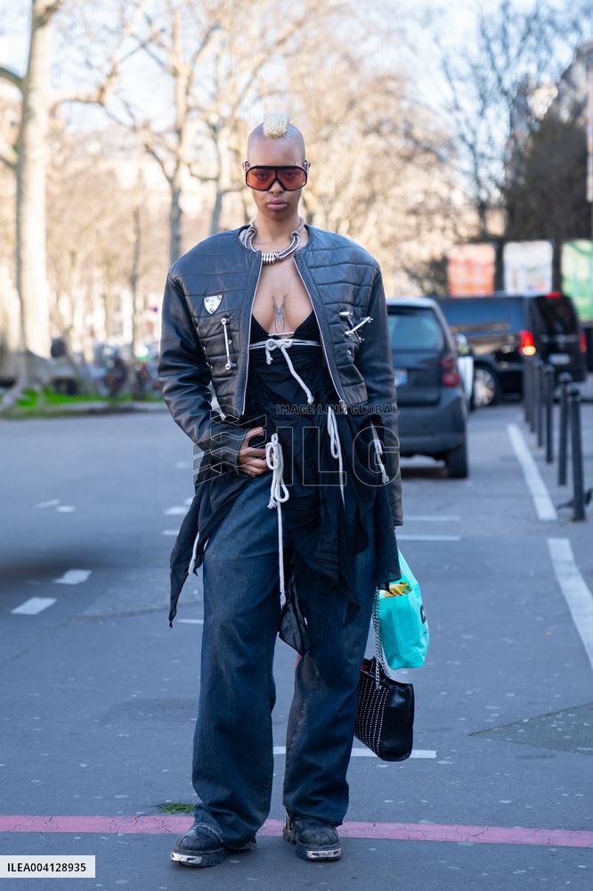 PFW - Christopher Esber Street Style