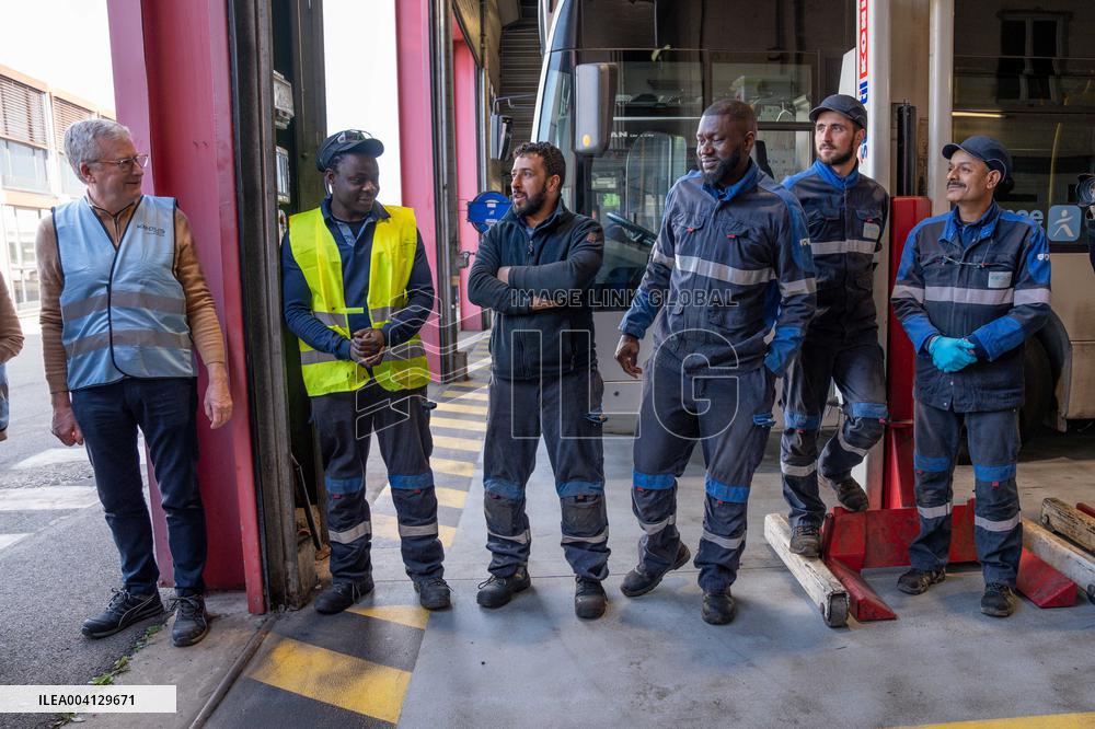 Philippe Tabarot Visits Keolis To Address Women’s Role In Public Transport - Argenteuil