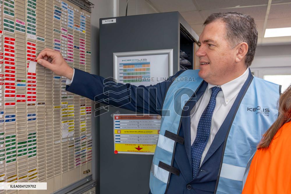 Philippe Tabarot Visits Keolis To Address Women’s Role In Public Transport - Argenteuil