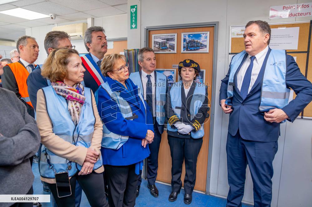 Philippe Tabarot Visits Keolis To Address Women’s Role In Public Transport - Argenteuil