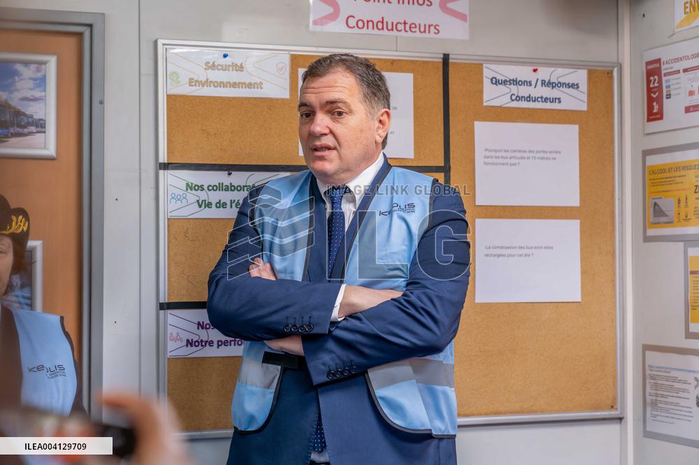 Philippe Tabarot Visits Keolis To Address Women’s Role In Public Transport - Argenteuil