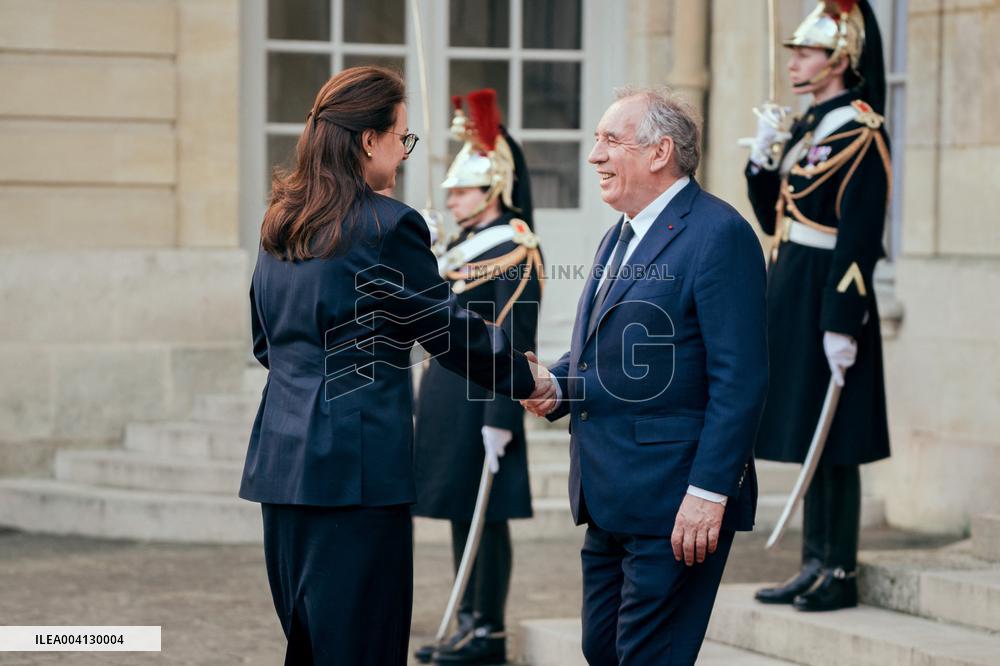 Bayrou Welcomes Ukrainian Deputy Prime Minister Yulia Svyrydenko - Paris AJ