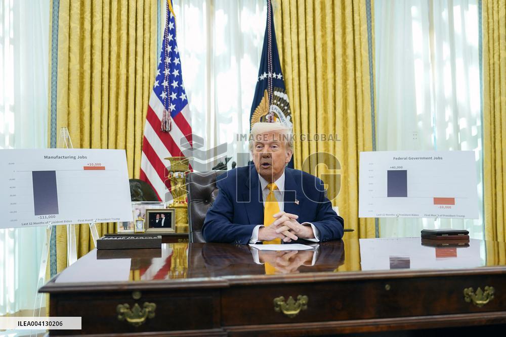 Trump Oval Office Remarks
