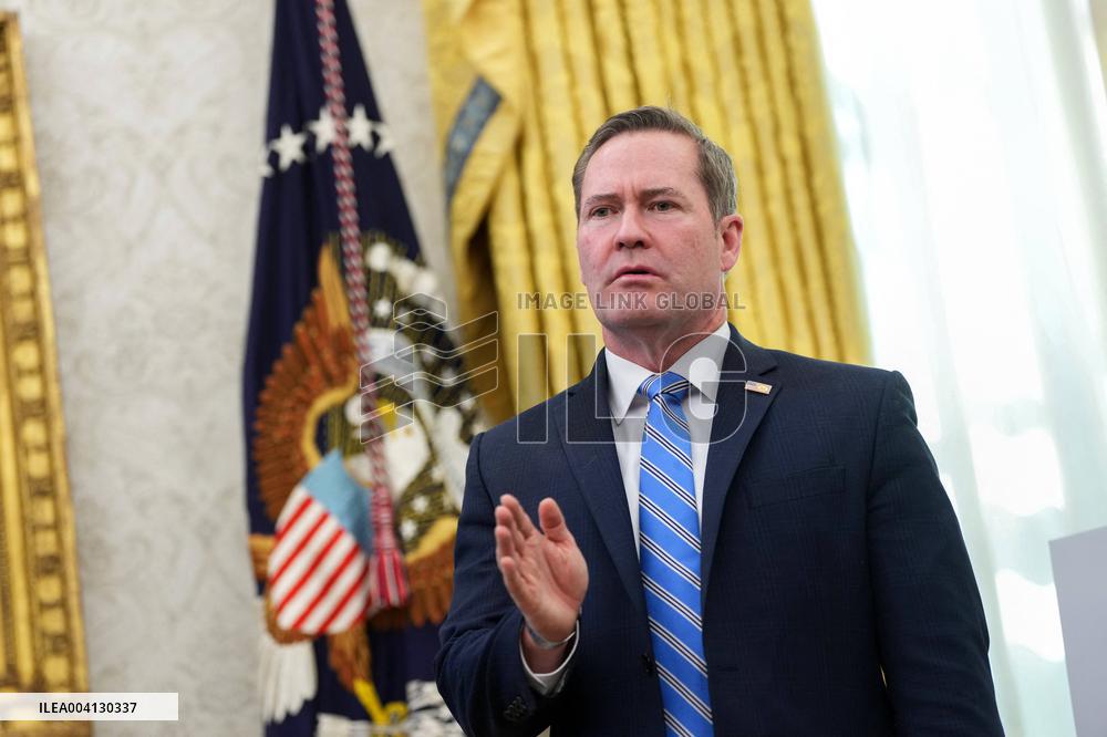 Trump Oval Office Remarks - Washington