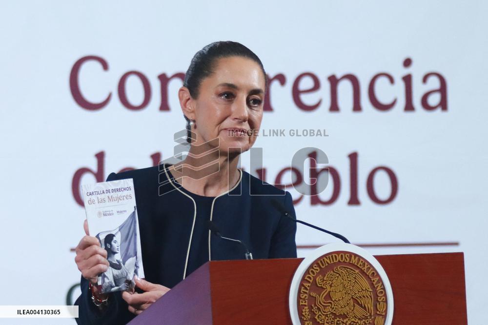 Claudia Sheinbaum Holds News Conference - Mexico