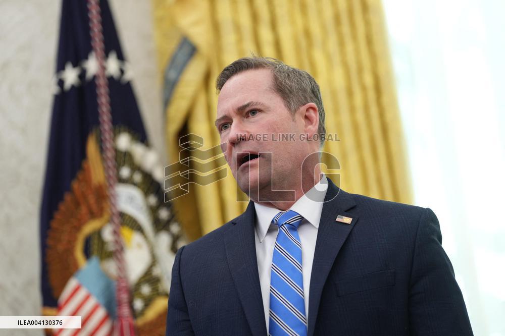 Trump Oval Office Remarks - Washington